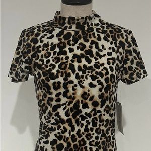 New | Leopard Print Shirt | Size: Medium | Brand: EYECANDY